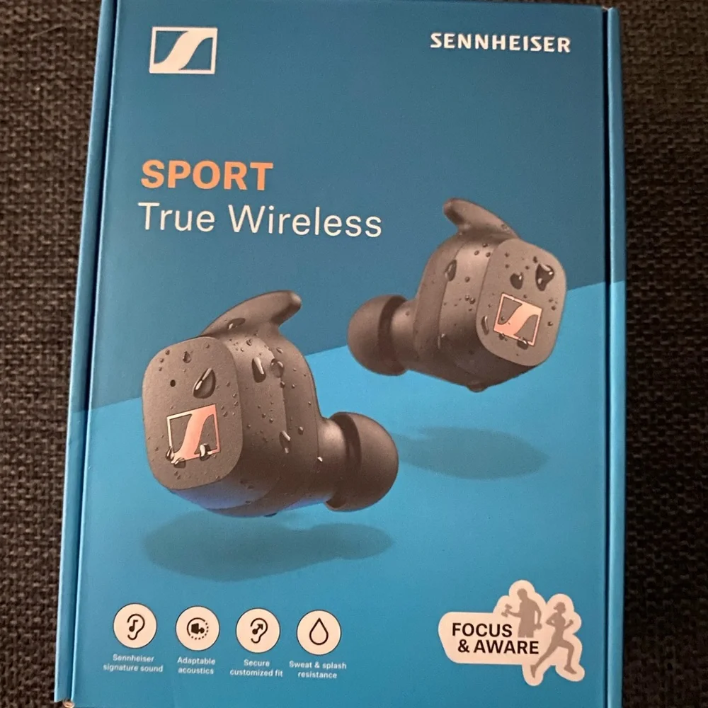Sennheiser Sport True Wireless Earbuds - Black